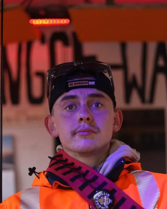 Nicola Brosi bei den Bängge-Waggis an der Fasnacht